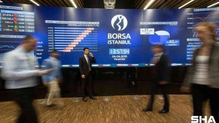 Borsa ilk yarıda yükseldi