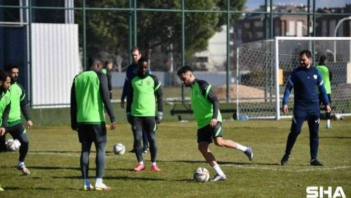Bursaspor'da Samsunspor maçı hazırlıkları tamamlandı