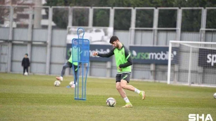 Bursaspor'da Tuzlaspor maçı hazırlıkları sürüyor