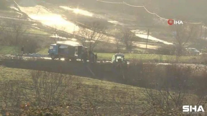 Büyükçekmece'de boş arazide bulunan ceset Adli Tıp Kurumuna kaldırıldı