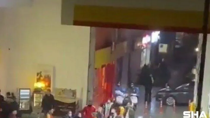 Çekmeköy'de benzin istasyonu çalışanlarıyla sürücüler arasında kavga