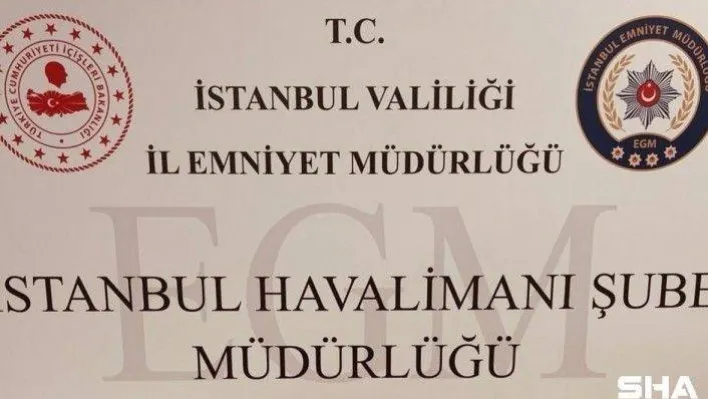 İstanbul Havalimanında yabancı yolcu kilolarca külçe altınla yakalandı