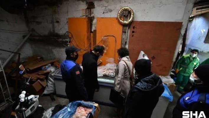 Kaçak tavuk operasyonunda şoke eden görüntü