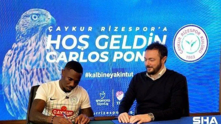 Medipol Başakşehir: &quotFutbolcumuz Carlos Ponck, 2021-2022 sezonunun sonuna dek kiralık olarak Süper Lig ekiplerinden Çaykur Rizespor forması giyecek.&quot