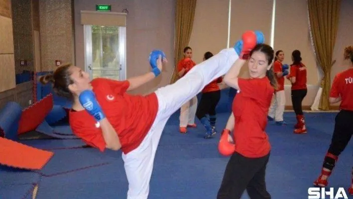 Milli takım, Avrupa Büyükler Karate Şampiyonası'na Kocaeli'de hazırlanıyor