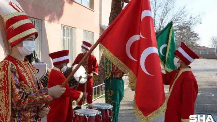 Minik mehteranların en büyük hayali Cumhurbaşkanlığı Külliyesi'nde sahne almak