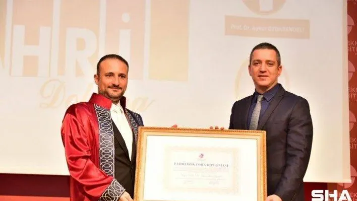 OSTİM Teknik Üniversitesi'nden Prof. Dr. İrfan Suat Günsel'e fahri doktora unvanı