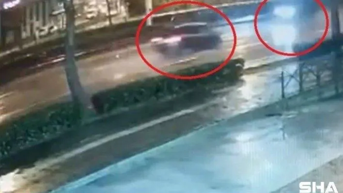 (Özel) Bursa'da dehşet anları kamerada...Sol şeritte tersten geldi. faciaya yol açtı