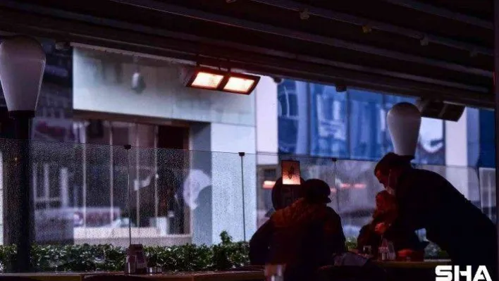 Restoran ve kafelerde açılan ısıtıcı maliyetleri müşteriye yükleniyor