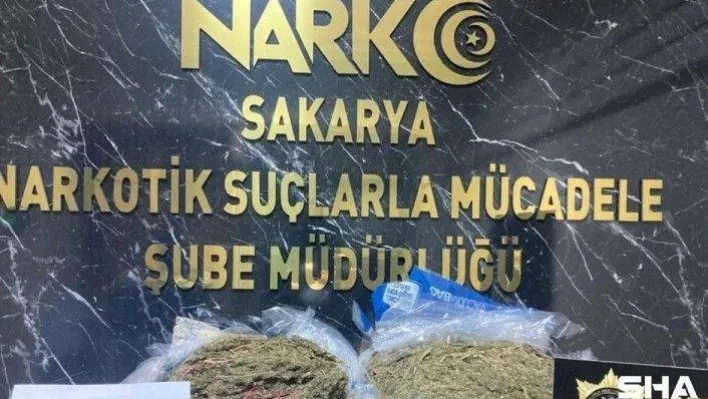 Sakarya'da 10 kilo uyuşturucu ele geçirildi: 10 tutuklama