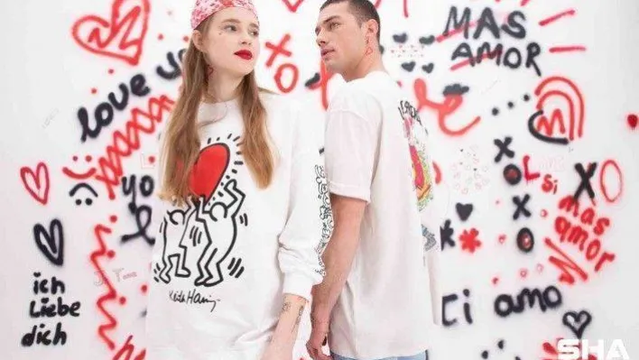 Sokak sanatçısı Keith Haring'den Sevgililer Günü'ne özel tasarım