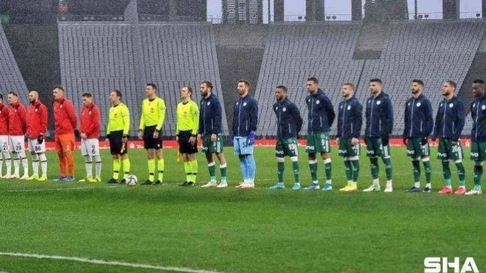 Ziraat Türkiye Kupası: Karagümrük: 2 - İH Konyaspor: 2 (İlk yarı)