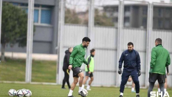 Bursaspor'da Eyüpspor maçı hazırlıkları tamamlandı