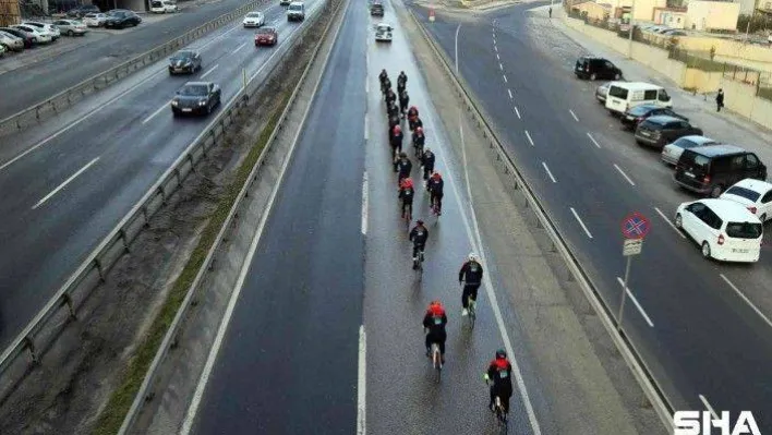 Çanakkale şehitleri anısına 300 kilometre pedal çevirecekler