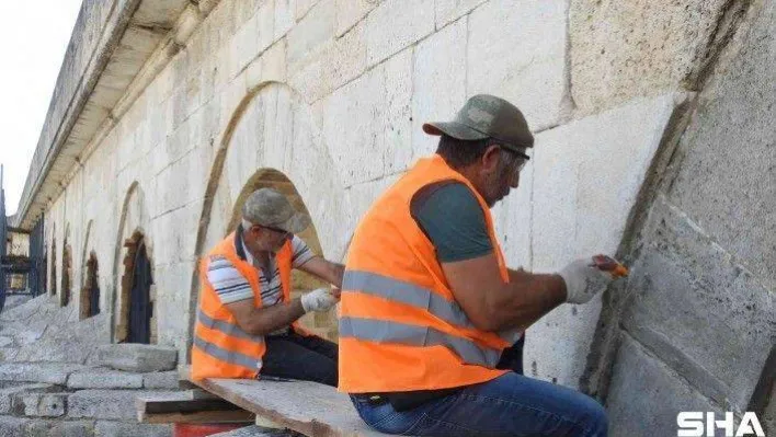 Dünyanın en uzun taş köprüsü Uzunköprü'de çalışmalar hızla ilerliyor