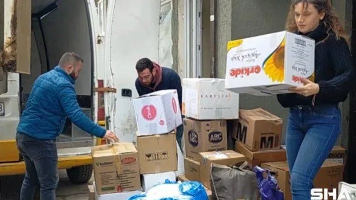 Edirne'de Ukrayna seferberliği: Yardım kampanyası çığ gibi büyüdü