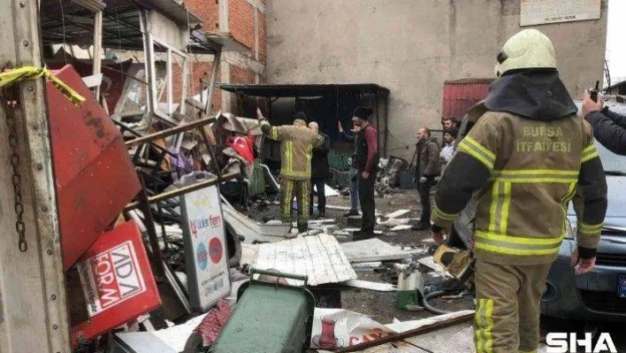 Hurda deposunu savaş alanına çeviren patlamanın yeni görüntüsü ortaya çıktı