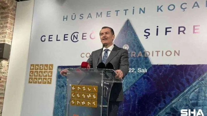 Hüsamettin Koçan'ın 'Geleneğin Şifreleri-Geleceğin Şifreleri' sergisi açıldı