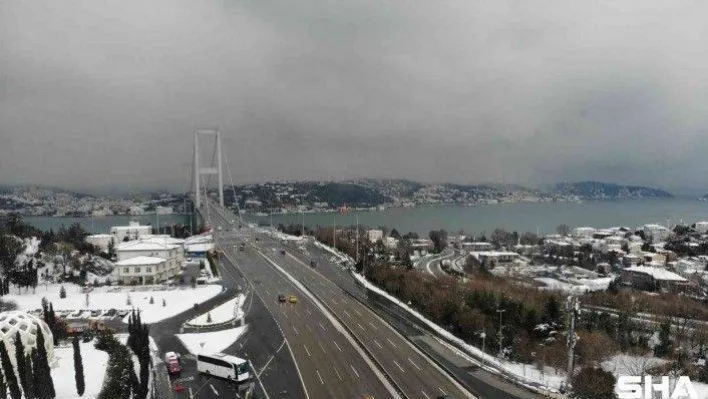 İstanbul'da sürücüler uyarılara uydu, 15 Temmuz Şehitler Köprüsü boş kaldı