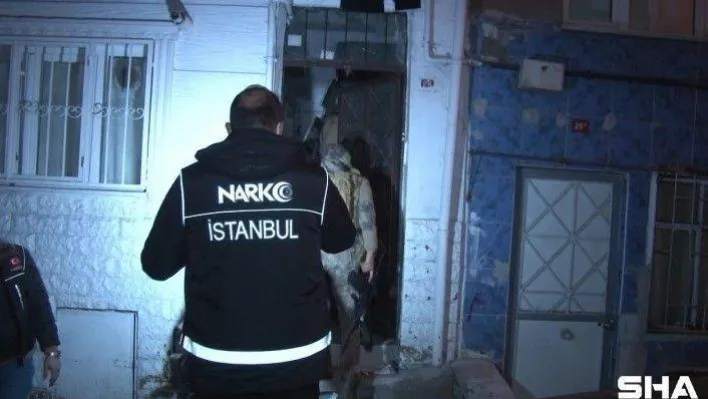 İstanbul'da uyuşturucu tacirlerine yönelik eş zamanlı operasyon