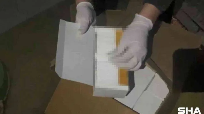 Kamyon kasasından 6 milyon adet makaron çıktı