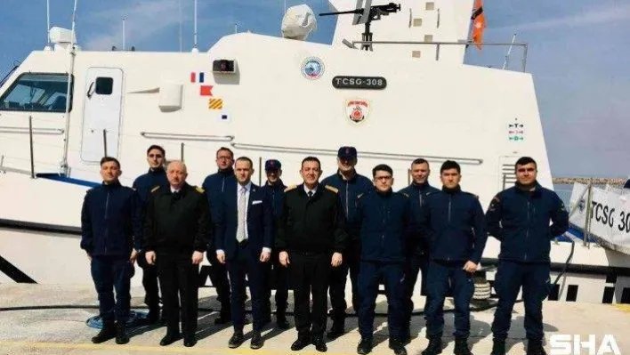 Kaymakam, Boğazlar Bölge Komutanı ve komutanlar, Sahil Güvenlik ekipleriyle bir araya geldi