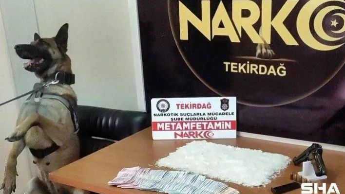 Larissa uyuşturucuyu böyle buldu: 1 kilogram metamfetamin bulundu