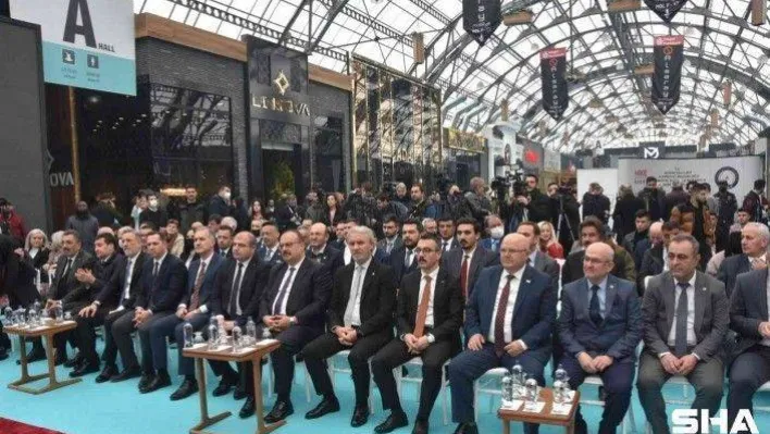MODEF 2022 46. Uluslararası İnegöl Mobilya Fuarı açıldı