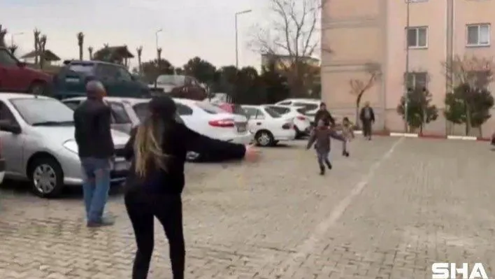 Müebbetten beraate...Özgürlüğüne kavuşan hamile anne çocuklarına böyle koştu...