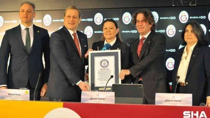 Nef Stadyumu, Guinness Rekorlar Kitabı'na girdi