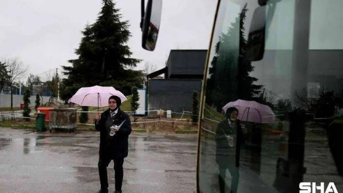 (Özel) Bursa'nın kadın otobüs şoförü erkeklere taş çıkartıyor