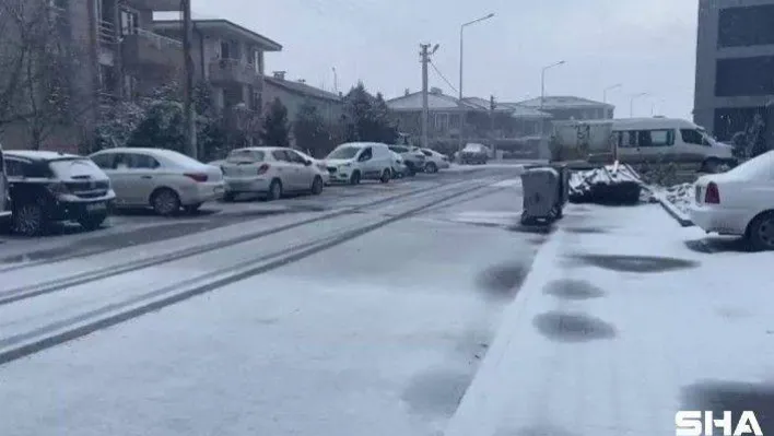 Sakarya'da kar yağışı başladı