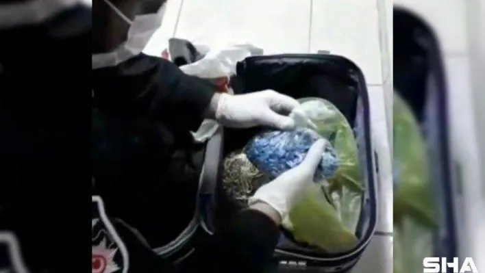 Sakarya'da valiz içerisinde uyuşturucu ele geçirildi: 2 gözaltı