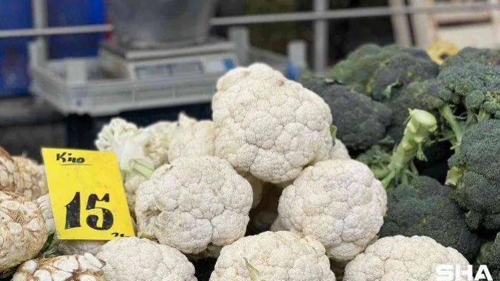 Şubat ayında fiyatı en çok artan karnabahar 15 TL'den alıcı buluyor