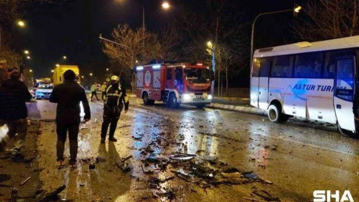 Tekirdağ'da feci kaza: 2'si ağır 4 yaralı