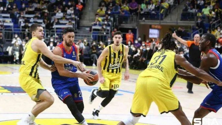 THY Euroleague'de Türk derbisi: Anadolu Efes - Fenerbahçe