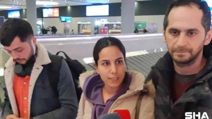 Ukrayna'da yaşanan savaştan kaçan Türk vatandaşları yurda dönmeye devam ediyor