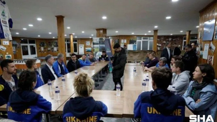 Ülkelerine dönemeyen Ukraynalı milli sporcular Bursa'da misafir ediliyor