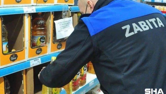Zincir marketlere ayçiçek yağında stokçuluk denetimi