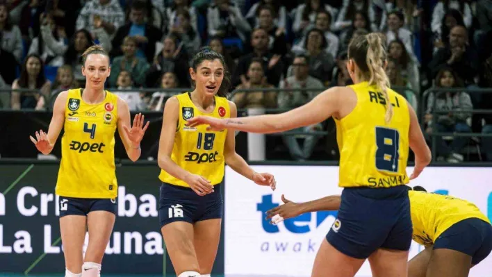 2023 CEV Şampiyonlar Ligi: Fenerbahçe Opet: 3 - Tenerife La Laguna: 0