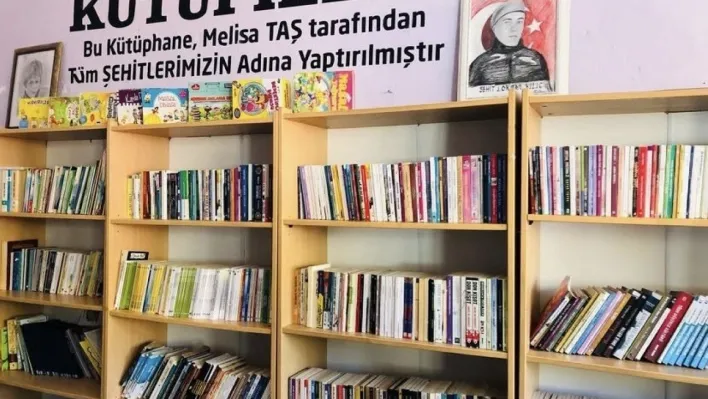 23 yaşındaki Melisa 10 kütüphane kurdu