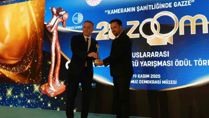 28. Zoom Uluslararası Haber Görüntüleri Yarışması'nda İHA'ya 4 ödül