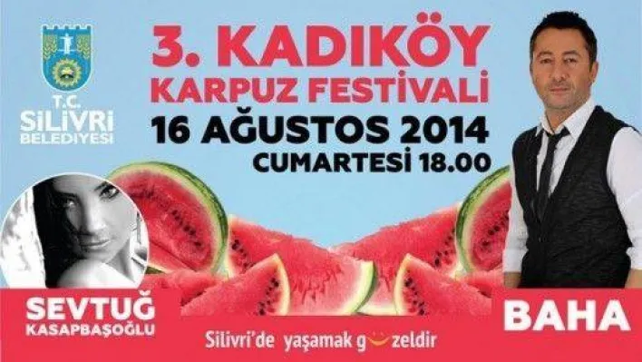 3.Kadıköy Karpuz Festivaline Davetlisiniz