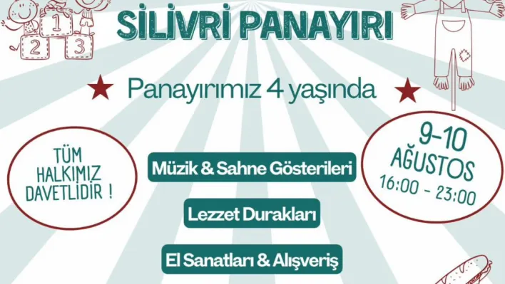 4. Geleneksel Silivri Panayırı Başlıyor!