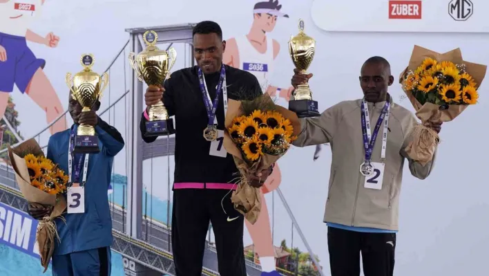 46. İstanbul Maratonu'nda kazananlar ödüllerini aldı