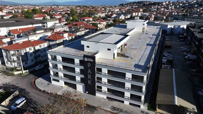 530 araçlık katlı otopark hizmete başladı