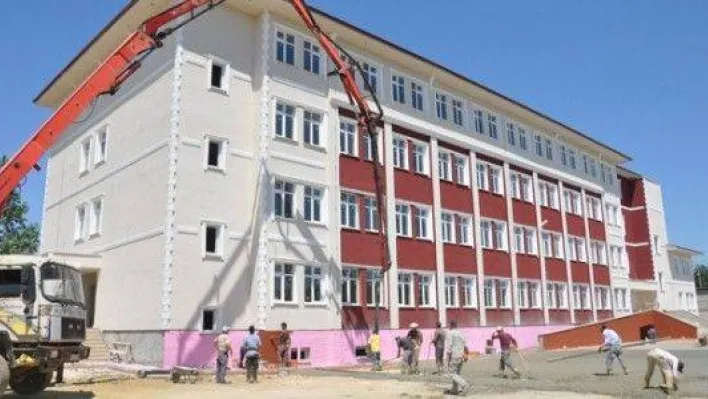 5 Ayda 30 Derslikli Okul Bitti