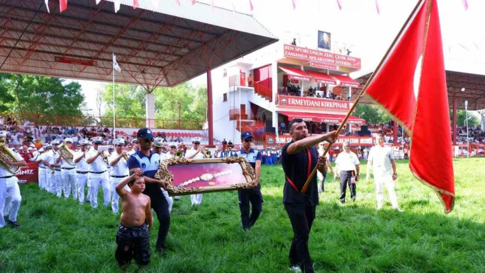 663. Tarihi Kırkpınar Yağlı Güreşleri'nin resmi açılış töreni yapıldı