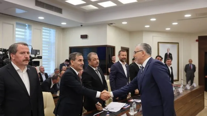 8'inci dönem Kamu Toplu Sözleşme Görüşmesi Bakan Işıkhan başkanlığında başladı