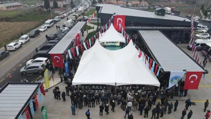 8 milyonluk ilçe terminali hizmete açıldı